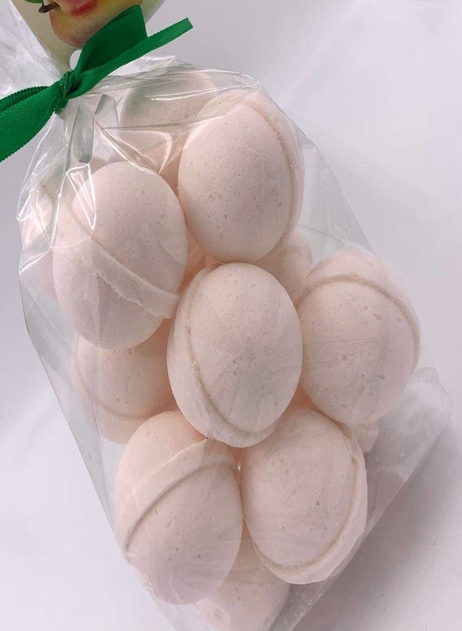 Spa Pure Ginger Peach Bath Bomb: USA Made with Shea Butter, Ultra Moisturizing, Great for Dry Skin (14 Count) Pack of 1 - Image 1